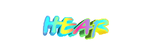 text hear Sticker