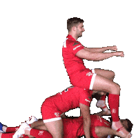 Tom Williams Celebration Sticker by Jersey Reds