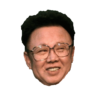 north korea kim STICKER by imoji
