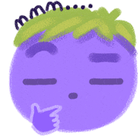 Expresion Pensando Sticker by Visa al Mundo