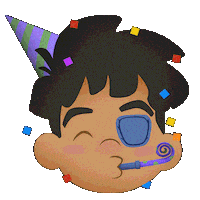 Party Celebrate Sticker by Disney Pixar