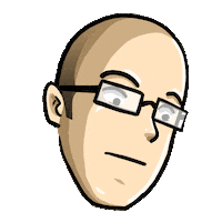 Serious Face Sticker