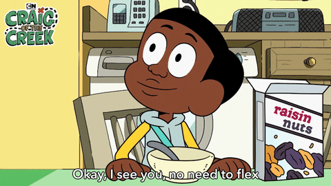 I See You Flex GIF by Cartoon Network