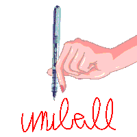 Writing Pen Sticker by Mitsubishi Pencil France