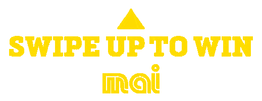 swipe up to win Sticker by Mai FM