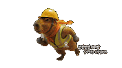 Run Hurry Sticker