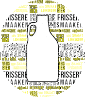 Bottelbeer drink beer bottle bier Sticker