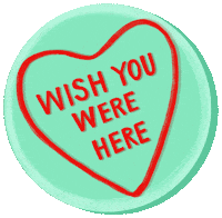 Miss You Candy Sticker