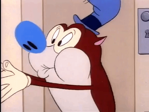 ren and stimpy nicksplat GIF