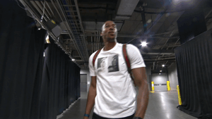 dwight howard arrival GIF by NBA