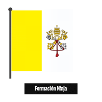 Vatican City Flag Sticker by Formación Ninja