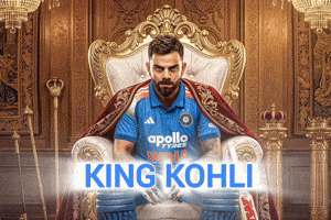 Virat Kohli King GIF