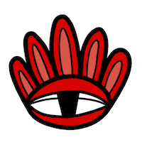 Summer Flower Sticker by Jeff McCann