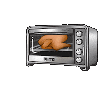 mitoofficial oven mito mitochiba Sticker