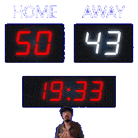 43 Away Sticker