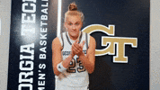 Womens Basketball Adidas GIF by Georgia Tech Yellow Jackets