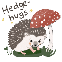 Mushroom Hug Sticker by TOrZoNBorZ