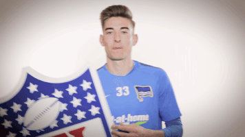 super bowl thumbs up GIF by Hertha BSC