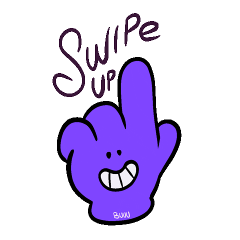 Cartoon Swipe Sticker