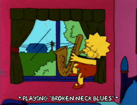 Sitting Season 3 GIF by The Simpsons