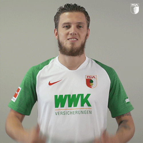 Football Thumbs Up GIF by FC Augsburg 1907