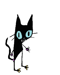 Hot Topic Cat Sticker