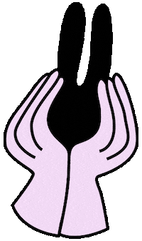 Bunny Sticker by Flure Dating App