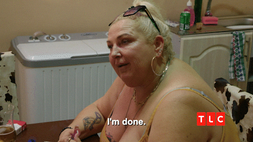 Angry Over It GIF by TLC