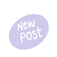 New Post Circle Sticker by Loobanys