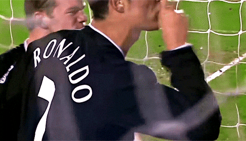 Cristiano Ronaldo Shut Up GIF