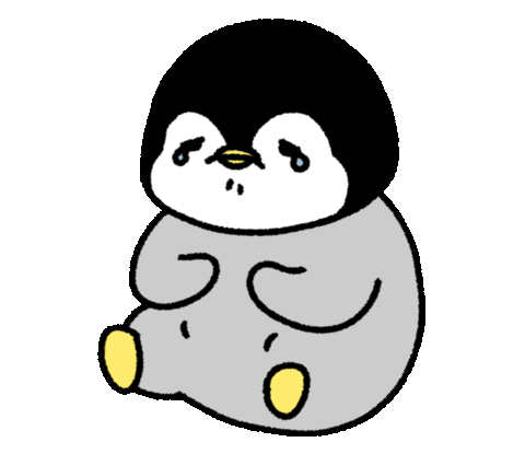 Penguin Antoinette Sticker by haebom