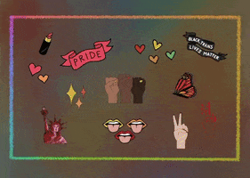 Pride Month Lgbt Ally GIF by By Sauts // Alex Sautter