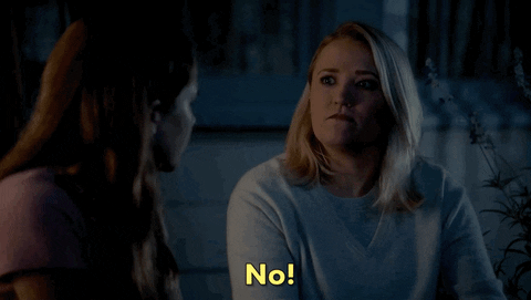 Not Happening No Way GIF by CBS