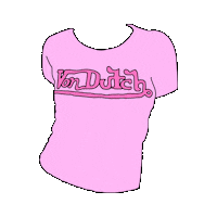 Von Dutch Pink Sticker by 1900BADDEST