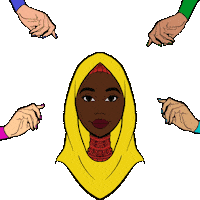 african muslim Sticker by RS
