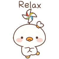 Relax Yoga Sticker