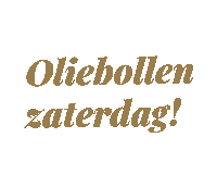 Oliebollen Sticker by de stadsbakker