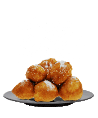 Oud En Nieuw Oliebollen Sticker by ALDI Nederland