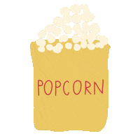 Netflix Popcorn Sticker