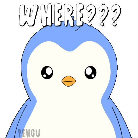 Look Around Waiting Sticker by Pudgy Penguins