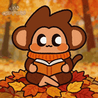 Fall Learn GIF by Chimpers