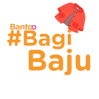Bantoo-Indonesia baju bantu bantoo bagibaju Sticker