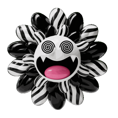 3D Tripping Sticker by Evan Hilton