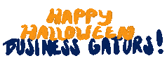 October 31 Halloween Sticker by UF Warrington College of Business