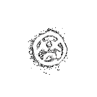 Sad Logo Sticker