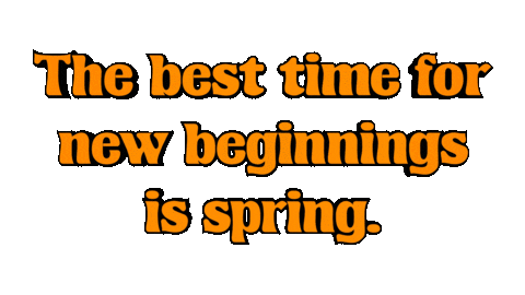 Spring March Sticker by OpticalArtInc.