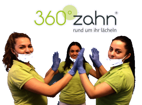 germany smile Sticker by 360°zahn
