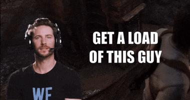 RETROREPLAY point nolan north troy baker this guy GIF