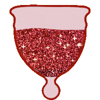 Women Bleeding Sticker by Put A Cup In It