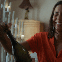 netflix celebrate cheers pop drinks GIF